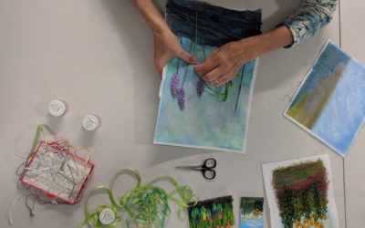 Art Demonstration at Green Door At Gallery