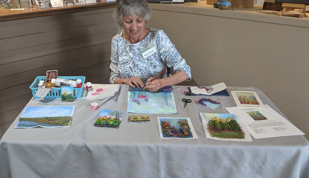 Edwardsville Art Fair Artist Demos on Saturday September 28th, 2019