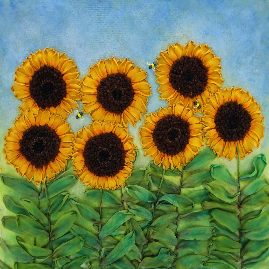 Magical Sunflower Field | Sew Unique Art