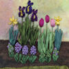 Spring Bloom Garden Art Card-  One on One online course