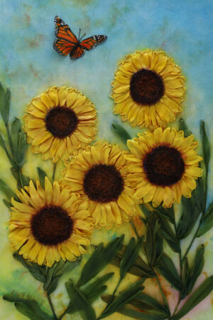 Sunflowers in the Wild