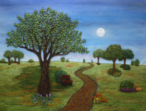 Stroll with the Day Moon